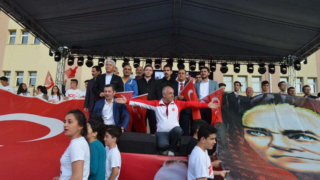 19 Mayıs Atatürk 'ü Anma Gençlik ve Spor  Bayramı Coşkuyla Kutlandı