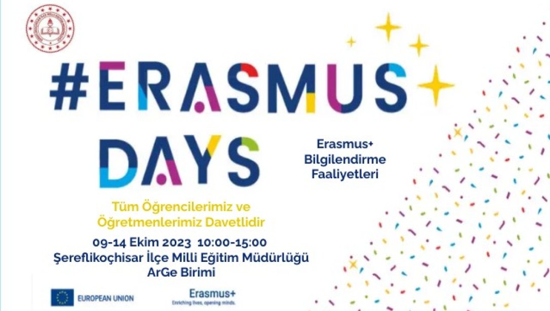 Erasmus+ Günleri Bilgilendirme Faaliyetleri